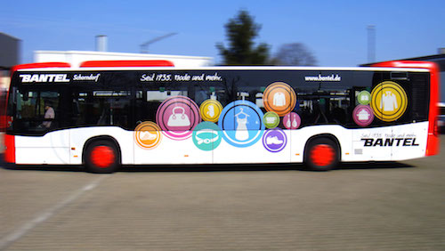 Buswerbung in Schorndorf • Bantel